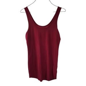 No Boundaries Red Sleeveless Tank Top Womens Size Large L